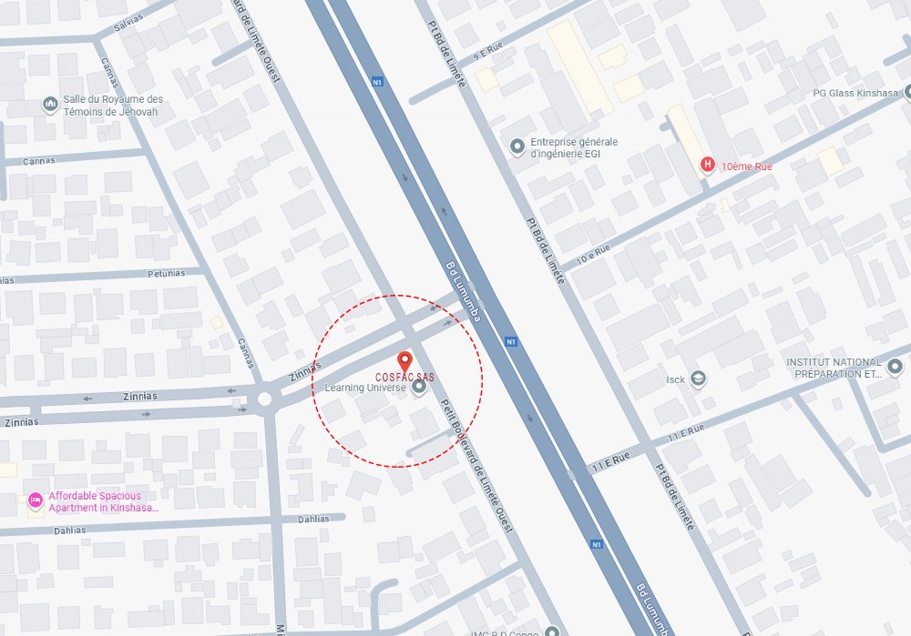 Avis de changement d’adresse – COSFAC Kinshasa